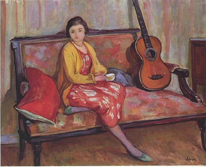 Henry Lebasques Nono and a Guitar